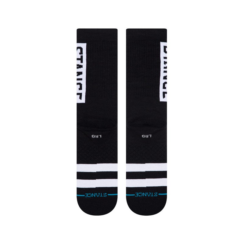 Stance OG Crew Socks (Medium, Black) - Image 3
